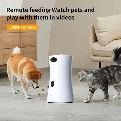 Wholesale Smart Pet Camera | 1080P HD Wifi Feeder with Laser Toy & Two-Way Audio | Remote Play & Feeding for Dogs and Cats