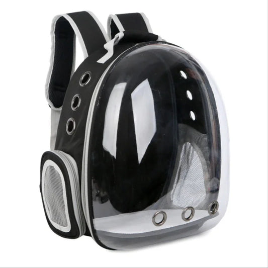 Portable Cat Pet Carrier Backpack Transparent Capsule Bubble Pet Backpack Small Animal Puppy Kitty Breathable Carrier for Travel