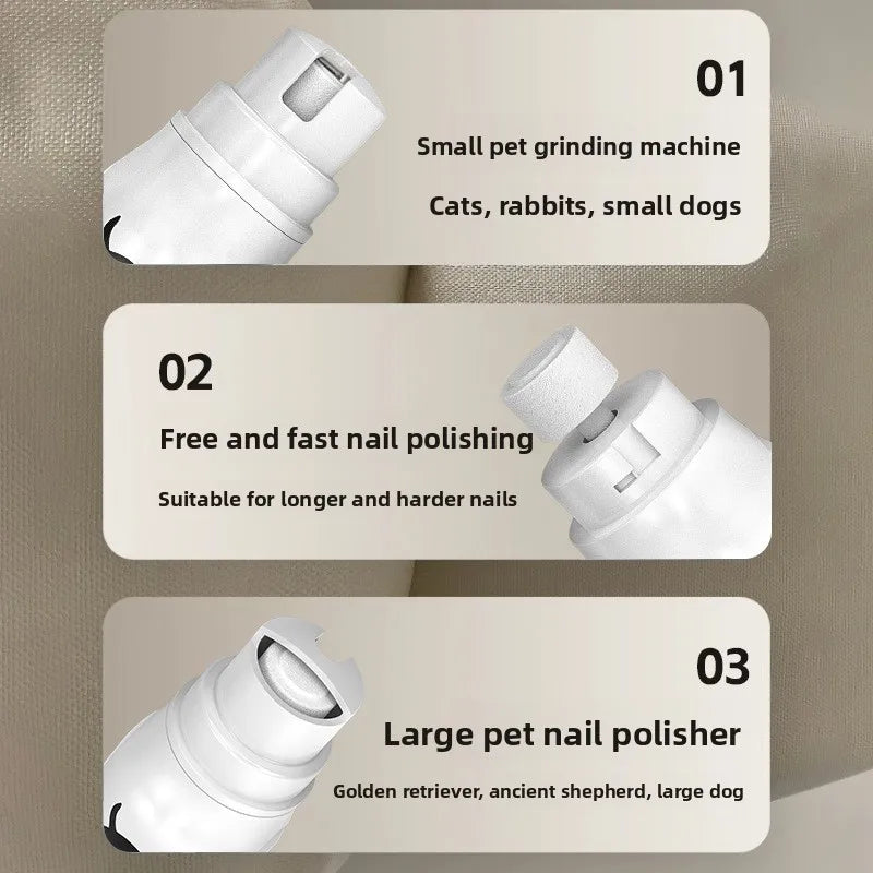 Big Guest Pet Nail Grinder Electric Manicure Clipper Nail Clipper Cat and Dog Grooming Cleaning Nail Clippers Pet Nail Clippers
