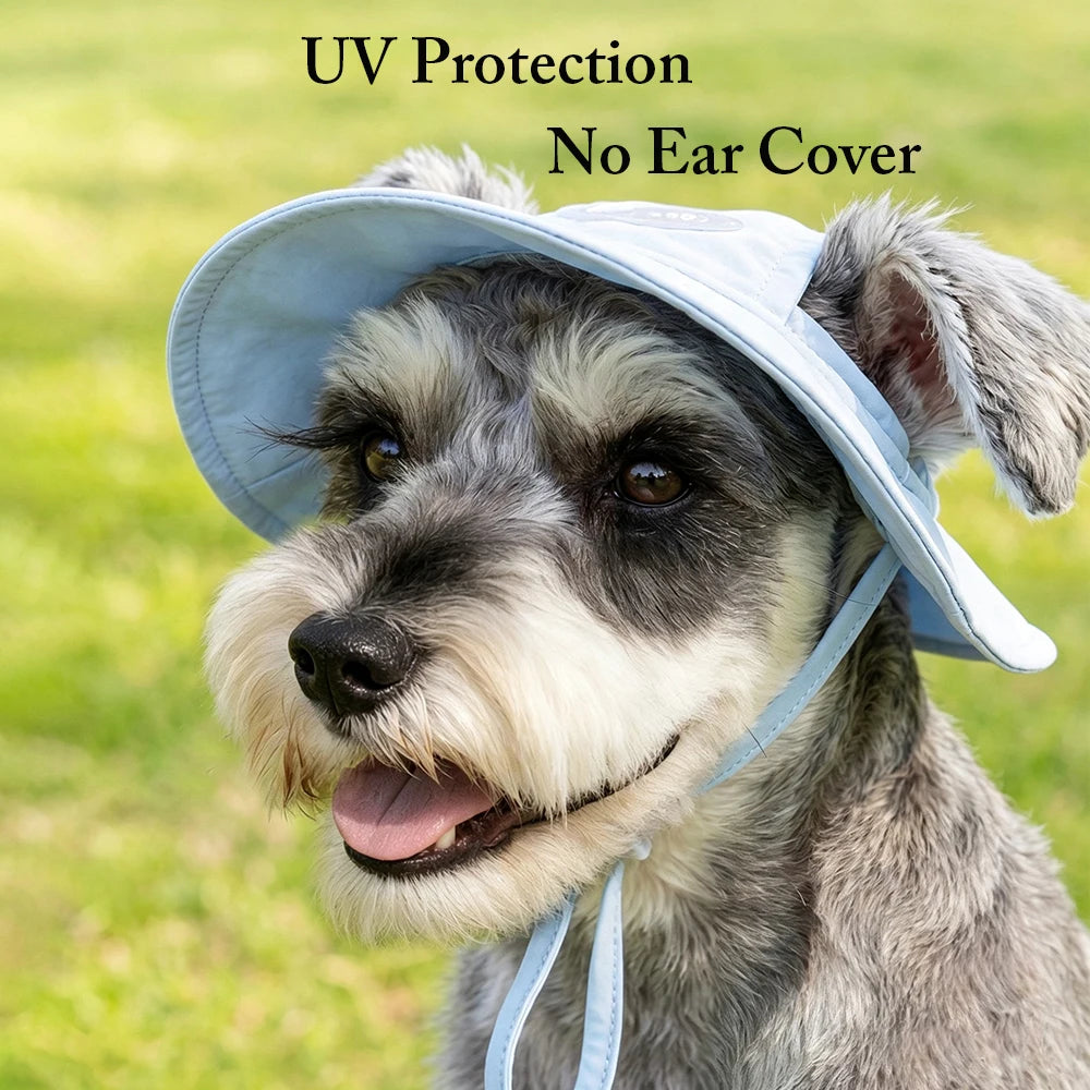Pet Dog Summer Cooling Vest with Cap Breathable Mesh Sun Protective Shirt for Dogs&Cats，Lightweight Outdoor Pet Clothes Set