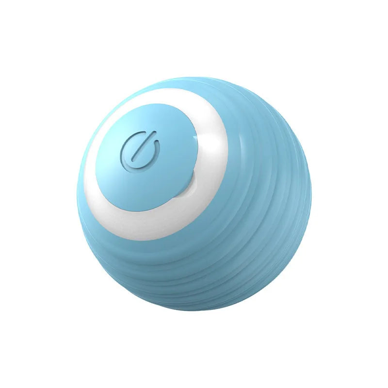 Interactive Cat Ball USB Rechargeable Fast Rolling Random Motion Hunting Cat Toy Automatic Indoor Play